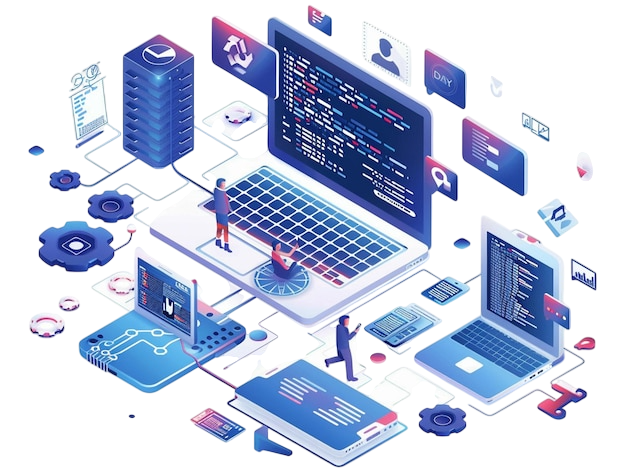 Website Development Illustration